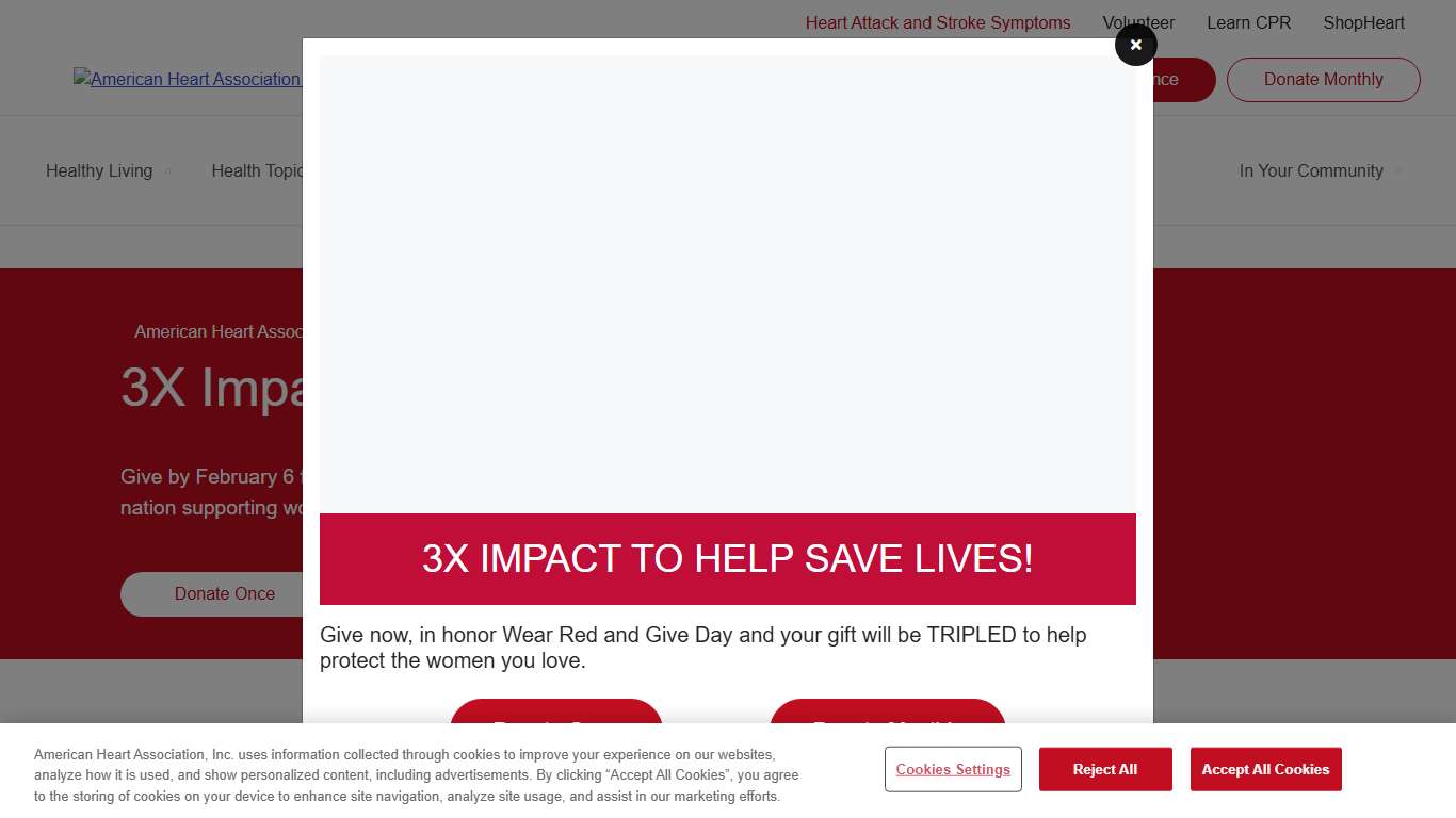 American Heart Association To be a relentless force for a world of longer, healthier lives